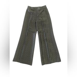 Stylish Green Wide-Leg Pants